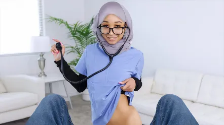 Hijab Hookup – Dr. Dick Fixer – Alicia Reign, Codey Carter