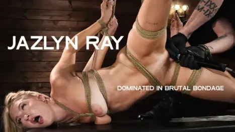 Hogtied – Dominated In Brutal Bondage – Jazlyn Ray, The Pope