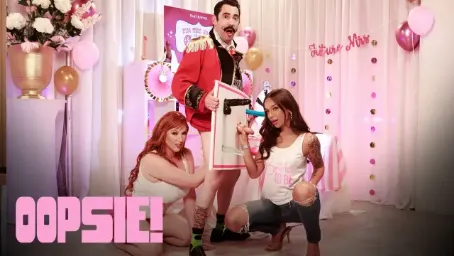 Oopsie – Pin The Sock On The Cock – April Olsen, Lauren Phillips, Tommy Pistol