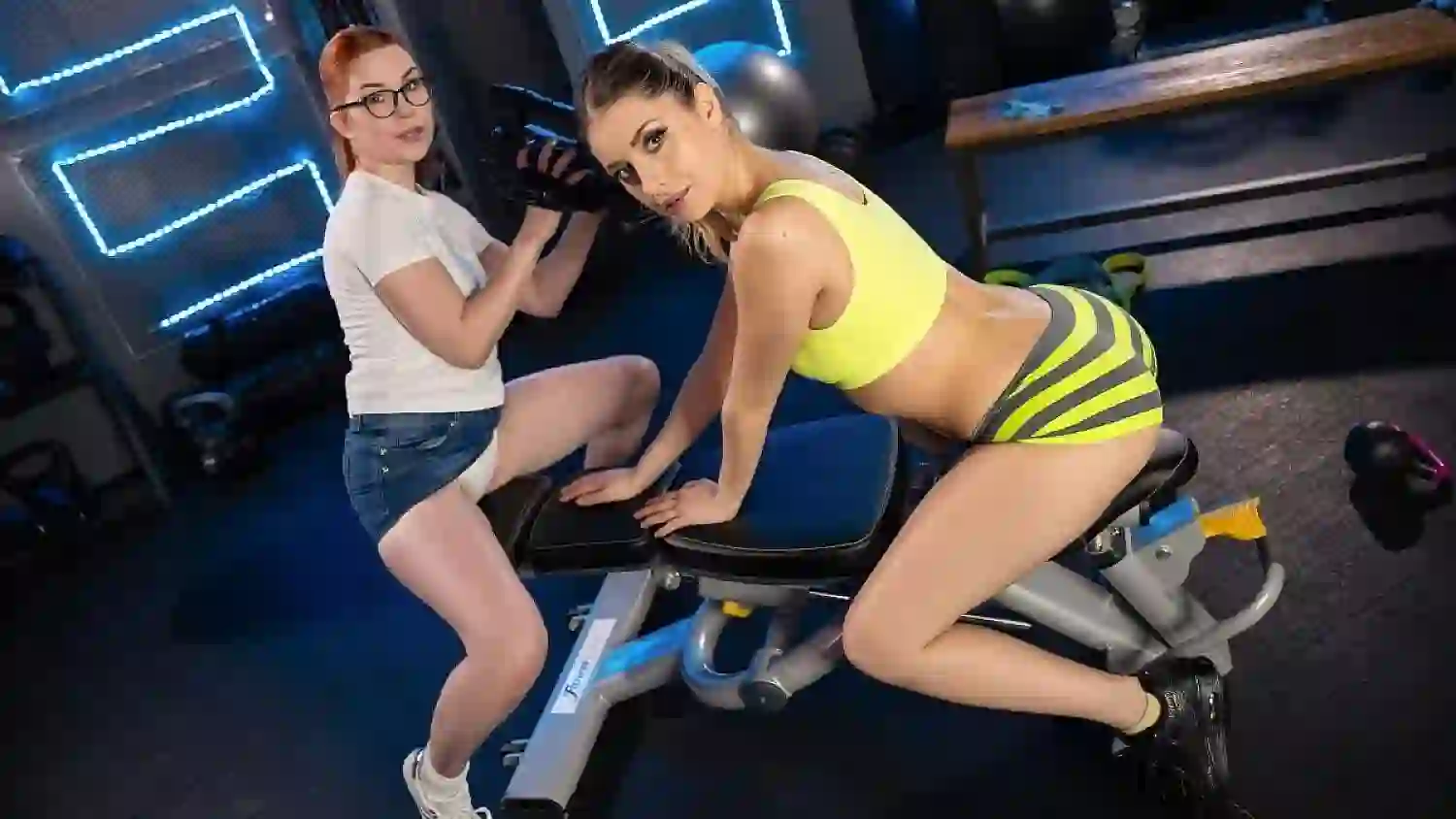 Fitness Rooms – Not For The Socials – Kaira Love, Rebecca Volpetti