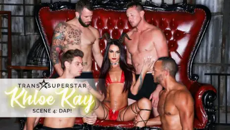 Evil Angel – TS Superstar Khloe Kay Sc. 4: DAP!