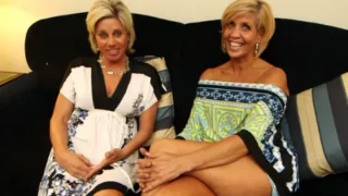 Mom POV – E100 – Payton And Simone – 51 And 48 Year Old Sexy Blonde Cougars In Threesome