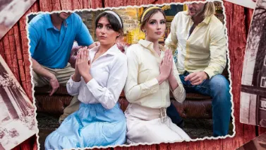 Daughter Swap – Get On Your Knees And Beg – It’s A Family Tradition – Lucy Foxx, Selina Bentz